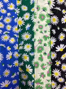 Tela Africana Reciclada ESO, Estampado Floral Más Vendido, 100% Algodón Puro para Camisas y Vestidos - Product Image 4