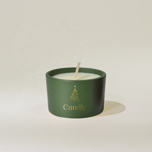 Ensemble de 4 mini bougies parfumées de Noël, bougies chauffe-plat parfumées à l'huile, bougies parfumées de luxe, ensemble cadeau en gros - Product Image 5