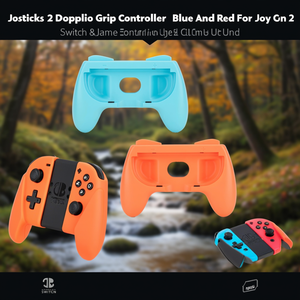 Control de Juego con Agarre Doble para SWITCH 2, Azul y Rojo, COS20005 - Product Image 3