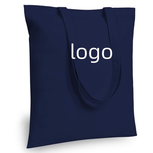 Custom Printed Recycle <b>Plain</b> Organic Cotton <b>Canvas</b> Tote Bag <b>Large</b> Reusable <b>Canvas</b> Cotton Shopping Bag With Logo - Product Image 2