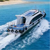 Bateau de pêche côtier et en haute mer en aluminium, neuf, avec moteur diesel in-bord 585 de 450 CV, télécommande, 18,5 m, 30-35 personnes
