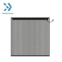 Panneau lumineux commercial programmable à écran d'affichage transparent intelligent LED d'extérieur durable pour façade publicitaire géant