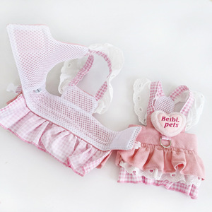 Robe en jean fine pour chats et chiens, idéale pour les petits chiots de style princesse comme le Teddy, le Pomeranian et le Bichon. - Product Image 4