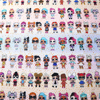 Tissu extensible en dobby tricoté à impression numérique 95% polyester, vente chaude, impression personnalisée, pour bandeau et costume
