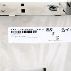 8B0C0320HC00.002-1แอมพลิฟายเออร์ควบคุมไดรฟ์8B0C0320HC000021 B & R - Product Image 3