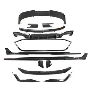 Kit aérodynamique en fibre de carbone sèche SPC <span class=keywords><strong>RS6</strong></span> EM pour <span class=keywords><strong>Audi</strong></span> <span class=keywords><strong>RS6</strong></span>, kit de carrosserie en fibre de carbone préimprégnée pour <span class=keywords><strong>Audi</strong></span> <span class=keywords><strong>RS6</strong></span> 2019-2024, kit de spoiler de vent, pièces de voiture - Product Image 1