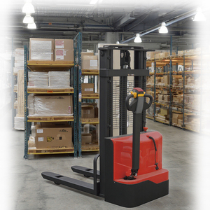 Auto escalada 6 metros mano mini contrapeso eléctrico walkie transpaleta apilador elevador 3 toneladas - Product Image 6