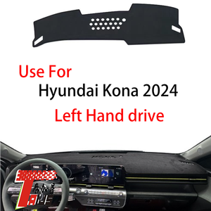 Cubierta personalizable para salpicadero de coche de fábrica Taijs y alfombrillas de coche con volante a la izquierda y derecha para <span class=keywords><strong>Hyundai</strong></span> <span class=keywords><strong>Kona</strong></span> - Product Image 3