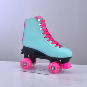 Patines en Línea de Cuatro Ruedas con Luces Intermitentes, Rodamientos ABEC-7, Ruedas de PU, Carcasa Semi-Dura, Tallas 31-40 - Product Image 1
