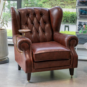 Sofá Chesterfield de Lujo para Salón, Sillón Club, Fabricación en Fábrica, Venta al por Mayor, Estilo Antiguo - Product Image 2