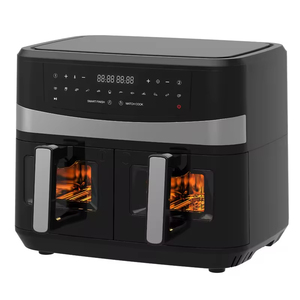 Double Air Fryer Visible Dual Basket 2 Freidora De 2-basket Digital Oven Dual Air Fryer Double Air Fryer 8L 10L Air Fryer 2 Bask - Product Image 2
