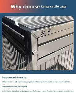 Jaula para Pájaros Extra Grande de Acero Inoxidable, Jaula de Lujo Estilo Villa Personalizada para Guacamayos, Cacatúas y Aves Grandes para Jardín - Product Image 2