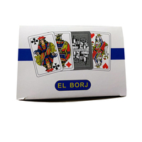 JP152 Wuyi Fabricant de cartes à jouer Fournisseur GENOVESI EL BORJ 777 Cartes à jouer bon marché Impression personnalisée
