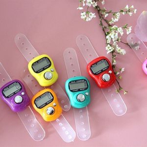 Compteur numérique LCD portable avec sangle pour les tâches de comptage, en plastique, fonctionnant sur piles, non réinitialisable - Product Image 1