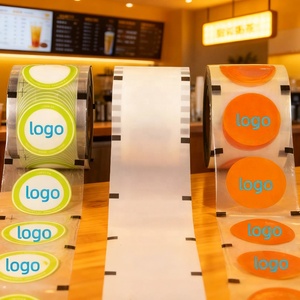 Capuchon de scellement pour boissons en plastique PP personnalisé pour gobelets avec <span class=keywords><strong>ouverture</strong></span> facile, anti-poussière, options d'impression personnalisée, tailles 130*115mm et 130*130mm - Product Image 1