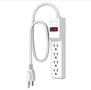 Hot Sale 4 Outlets Power Strip with Surge Protector, America ETL Certified Power Bar Extension Cord