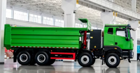 Экологичный городской электрический самосвал SYZ432C-8LRBEVSD объемом 32 м³ с нулевым уровнем выбросов