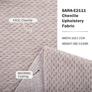 SARA-E2111 RAY Sourcing, Tela para Sofás de 300 g/m² para Fábrica de Muebles, Textil de Tapicería Resistente con Envío Rápido - Product Image 1