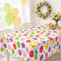 Nappe personnalisée Yilimi, motif œufs de Pâques, pour la maison, le jardin, les décorations de fête
