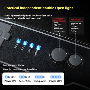 USB sạc sạc Led khai thác mỏ đèn pha ánh sáng mạnh mẽ không thấm nước Nắp di động an toàn Thiết kế chống cháy nổ cho thợ mỏ - Product Image 3