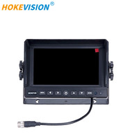 Hokevision Monitor de Visión Trasera Digital Portátil TFT a Todo Color de 7 Pulgadas, Pantalla de Visión Lateral para Automóviles, Monitores para Camiones y Autobuses
