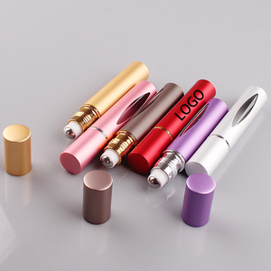 プロ仕様ガラスディフューザーボトル 10ml 香水サンプルボトル 詰め替え可能デザインと空のローラーボトル付き - Product Image 1