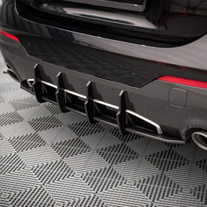 Bmw 4 Series Coupe G22 Rear Lip Spoiler Glossy Black Abs Rear Bumper Diffuser Modification - Product Image 4