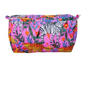 Bolsas de Cosméticos Multifuncionales de Algodón Estilo Bohemio, Ligeras, Impresas a Mano, Transpirables y Duraderas, para Viajes, Artículos de Aseo y Sala de Estar - Product Image 3