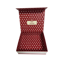 Boîte cadeau rigide pliable de luxe personnalisée, design magnétique carré de haute qualité, crème de soin de la peau, cosmétiques, avantage UV, papier métallisé