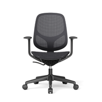 Chaise de bureau ergonomique moderne et confortable en maille intégrale, réglable en hauteur, pour ordinateur