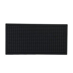 Tapete de Silicona para Barra, Diseño de Rejilla, Antideslizante, Ecológico, Reutilizable, Negro, Protector de Barra, Accesorios para Pub y Club - Product Image 6