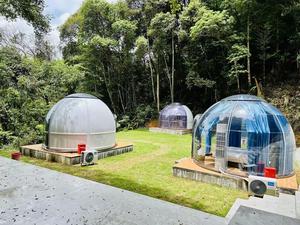 Tente dôme Mars Glamping préfabriquée en polycarbonate transparent et imperméable Starshine de conception moderne pour hôtels en plein air - Product Image 5