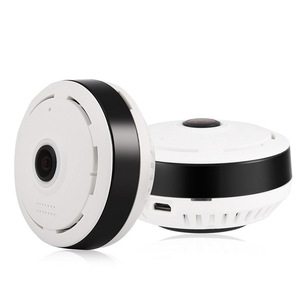 Mini caméra 1080P 2,75 pouces <span class=keywords><strong>V380</strong></span> Pro 360 °   Caméra IP WiFi panoramique fisheye, intérieure, sans fil, audio bidirectionnel, détection de mouvement, OEM ODM - Product Image 1