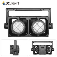 Lumière extérieure de scène 2 yeux LED Blinder RGBA WW 5in1 Led Cob 2x400W Disco Stage Lights