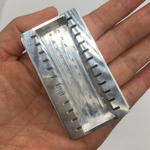 CNC parçaları 6063 alüminyum ve paslanmaz çelik tel EDM ve CNC işleme ile temizle eloksal özel Logo derin lazer gravür - Product Image 3