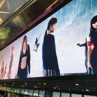 Pantalla LED, Pantalla de Video para Fondo, Ultra Delgada, Empalme sin Costuras, P3.91, Pantalla Fija para Interiores, SDK OEM, Aeropuerto
