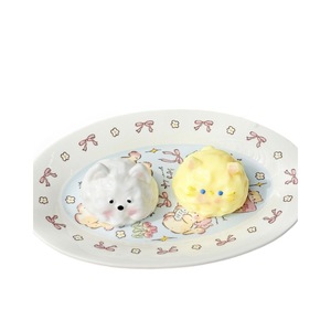 Jouet Squishy en forme de chiot mignon, texture laiteuse et boueuse, à remontée lente, sensoriel, anti-stress, en PVC souple, jouet de décompression - Product Image 1