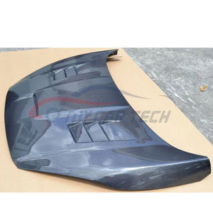 Pour Ford <span class=keywords><strong>Fiesta</strong></span> <span class=keywords><strong>ST</strong></span> régulier/forgé/nid d'abeille en Fiber de carbone capot capot moteur couverture Bodykit - Product Image 2