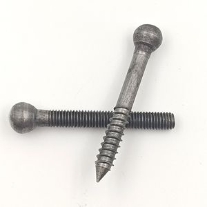 하드웨어 볼트용 M8 스틸 볼 헤드 나사 만성로드 패스너 연결 액세서리 제품 카테고리 - Product Image 1