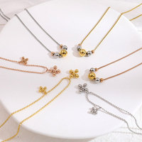 Nouvelle Mode Bijoux En Gros 18k Plaqué Or Collier Géométrique En Acier Inoxydable Bijoux Pendentif Collier Charmes Pour Femme Cadeau