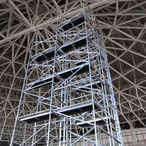 Giàn giáo công nghiệp để bán có thể gập lại cán tháp nhôm xây dựng giàn giáo hệ thống giàn giáo nhôm - Product Image 1