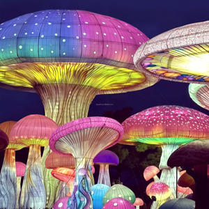 Đèn lồng nấm thủ công để trang trí ngoài trời vào dịp Giáng sinh - Product Image 2