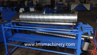 Machine de formage de tubes en spirale LMS, ligne de production de formage à rouleaux pour la fabrication de conduits