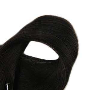 Punta de queratina italiana de la mejor calidad, punta de palo preadherida, extensiones de cabello humano indio con punta I - Product Image 4