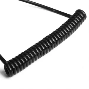 4x0.2mm2 điện mở rộng dây mùa xuân Dây cuộn cáp xoăn <span class=keywords><strong>Flex</strong></span> Cáp - Product Image 4