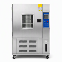 Cámara de Prueba de Temperatura y Humedad Cíclica, Cámara de Prueba Climática de Calor y Humedad con Controlador de Pantalla Táctil para IEC 60068