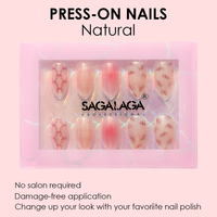 SAGALAGA – Kit de faux ongles carrés de luxe en gel souple, faits à la main, couvrance totale, vente en gros, réutilisables, ongles artificiels OEM
