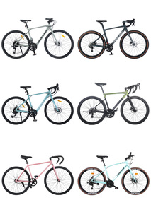 Vélo de course à cadre en acier à haute teneur en carbone pour adultes, vélo de route OEM 700C 21 vitesses, bon marché, livraison rapide - Product Image 5