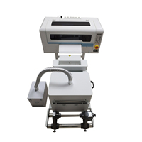 Imprimante DTF automatique A3 XP600 avec encre à sublimation éco-solvant, UV et pigment, nouveau shaker à poudre pour l'impression sur T-shirt