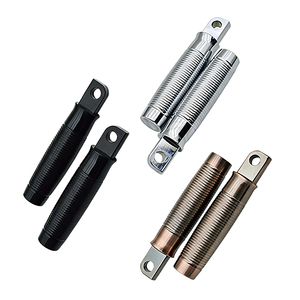 Reposapiés roscados CNC para motocicleta Harley XL883 1200 X48 Dyna Softail Road King, reposapiés delantero y trasero, negro, cromo, bronce - Product Image 6